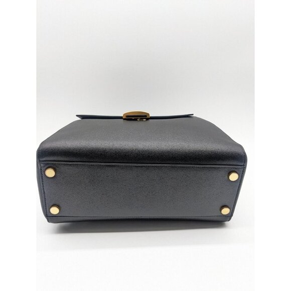 KATE SPADE NY Katy textured leather medium  backpack- BLACK